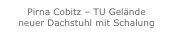 Pirna Cobitz – TU Gelände
neuer Dachstuhl mit Schalung